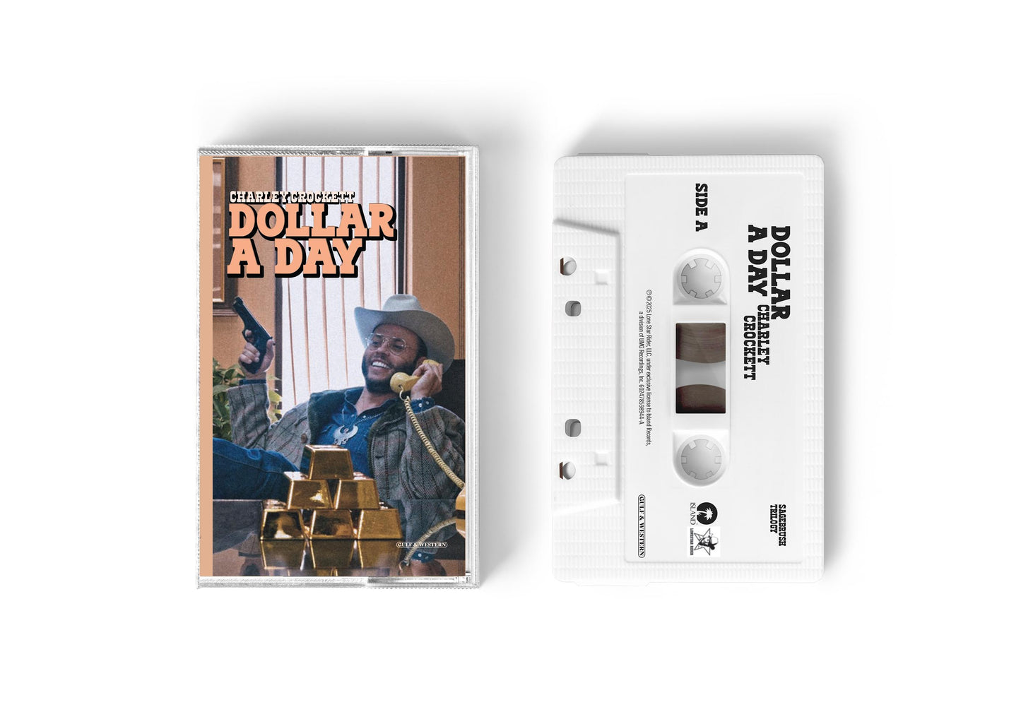 Charley Crockett - Dollar A Day - Cassette