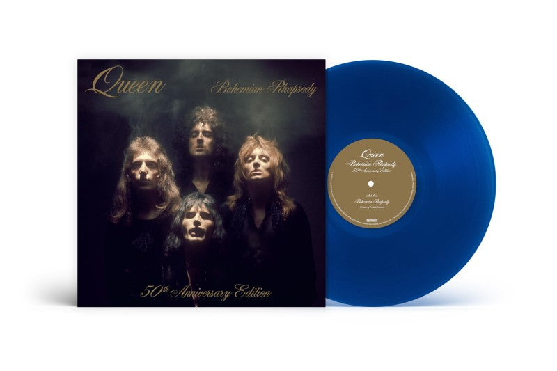 Queen - Bohemian Rhapsody / I'm in Love with My Car - Cobalt Blue Vinyl