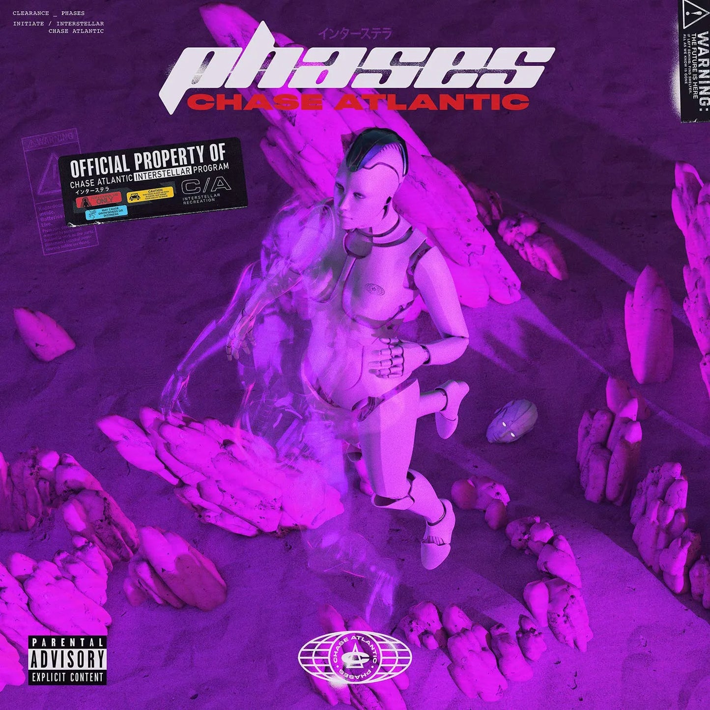 Chase Atlantic - PHASES - 12" - Ghostly Purple/Pink Vinyl