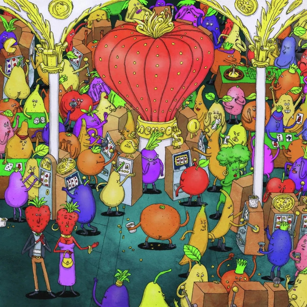 Dance Gavin Dance - Jackpot Juicer - Pink Magenta Vinyl