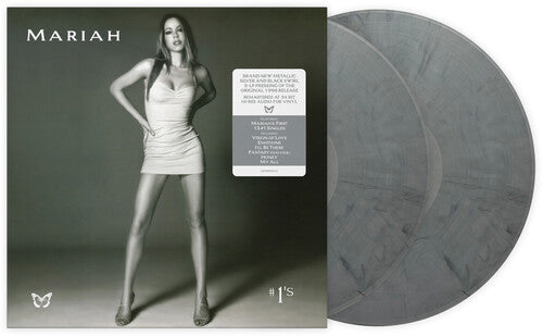 Mariah Carey - #1's - Metallic Silver & Black Swirl Vinyl