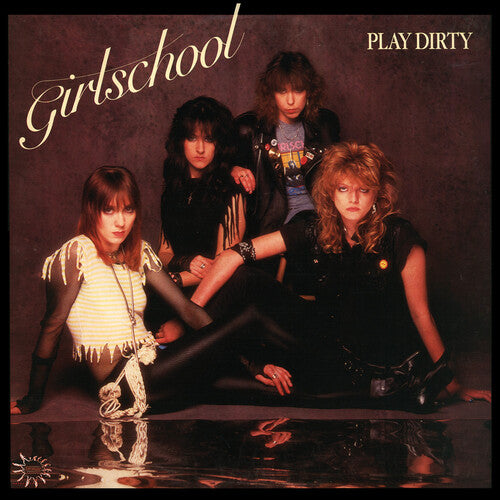Girlschool - Play Dirty - Red Colored Vinyl