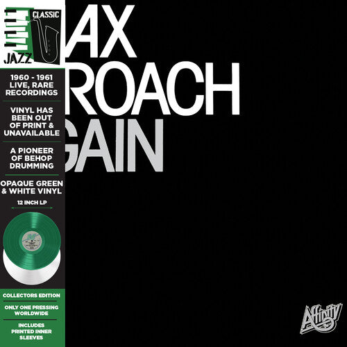 Max Roach - Again - Green/White Vinyl