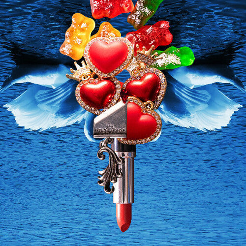 Sleigh Bells - Bunky Becky Birthday Boy - Clear with Pink & Blue Splatter Vinyl