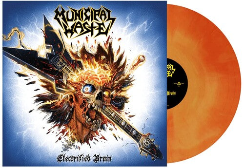 Municipal Waste - Electrified Brain - Orange Swirl Vinyl