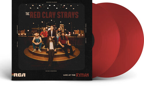 The Red Clay Strays - Live At The Ryman - Opaque Candy Red Vinyl