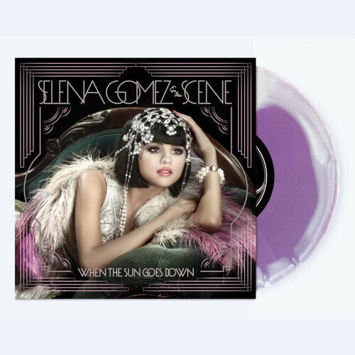 Selena Gomez & The Scene - When The Sun Goes Down - Lavender/White Swirl Vinyl