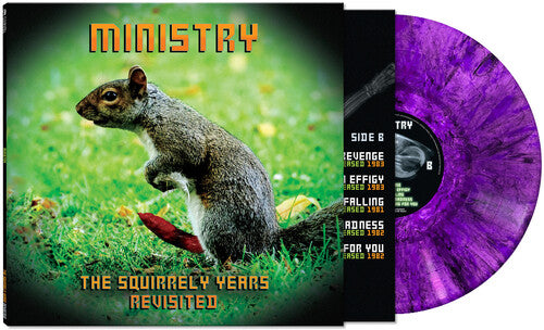 Ministry - The Squirrely Years Revisited - Purple & Black Marble Vinyl