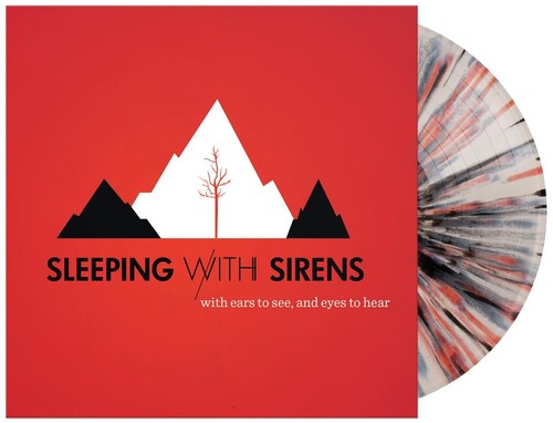 Sleeping With Sirens - With Ears To See And Eyes To Hear - Bone/Red-Black Splatter Vinyl