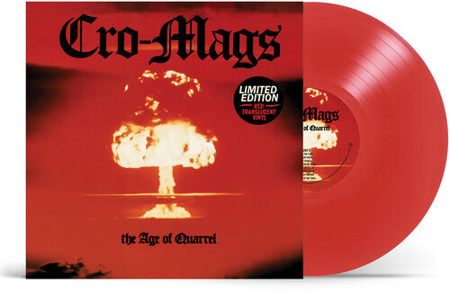 Cro-Mags - The Age Of Quarrel - Ruby Red Translucent Vinyl