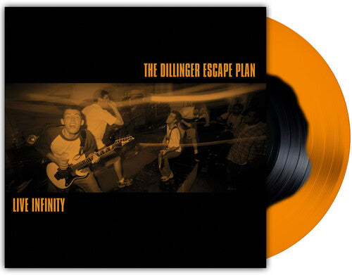 The Dillinger Escape Plan - Live Infinity - Black Inside of Orange Krush Vinyl