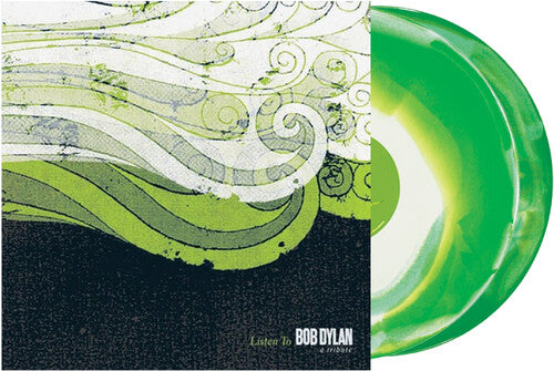 Various Artists - Bob Dylan Tribute: Listen To Bob Dylan - Green/Yellow/White Vinyl
