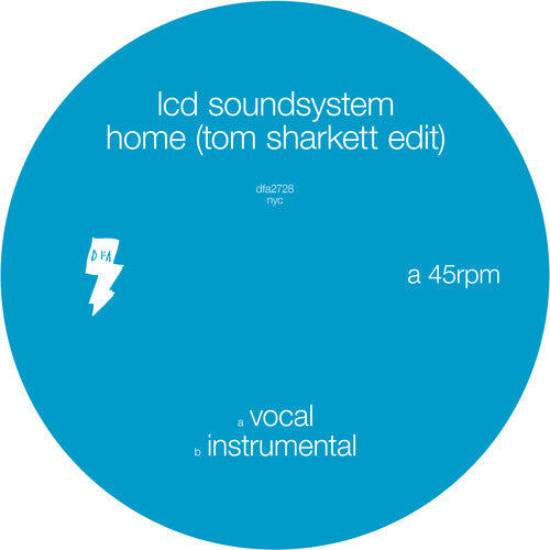 LCD Soundsystem - Home (Tom Sharkett Edit) - 12” Vinyl