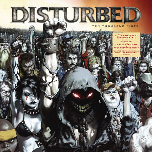 Disturbed - Ten Thousand Fists - Yellow Flame Vinyl