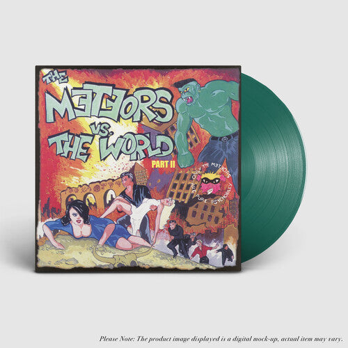 Meteors, The - The Meteors Vs. The World Part II - Transparent Green Vinyl