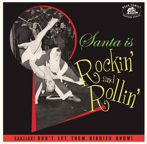 Various Artists - Santa Is Rockin' And Rollin' - Red Vinyl