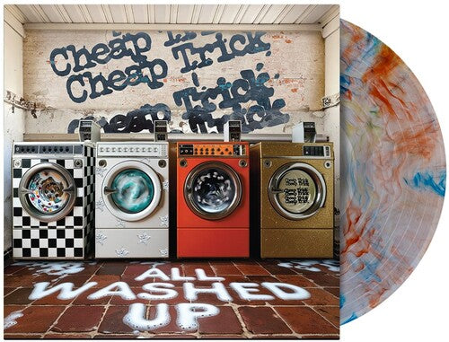 Cheap Trick - All Washed Up - Orange/Blue Marble Vinyl