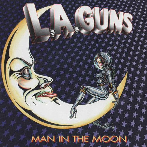 L.A. Guns - Man In The Moon - Cobalt Blue Vinyl - Anniversary Edition