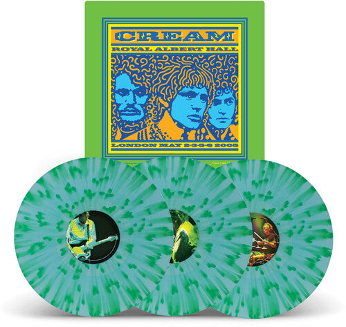 Cream - Royal Albert Hall London May 2-3-5-6 2005 (Live) - Blue & Green Splatter Vinyl