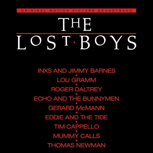 Various Artists - The Lost Boys (Soundtrack) - Clear Red Vinyl - Halloween Edition