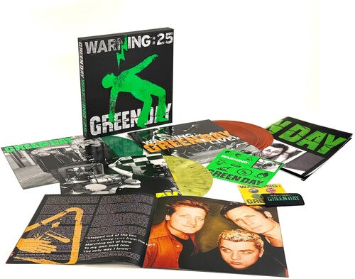 Green Day - Warning - Green/Yellow/Orange Vinyl - 25th Anniversary Deluxe Edition