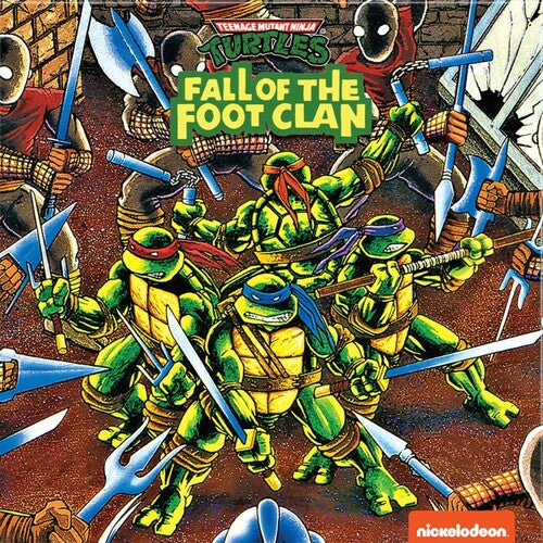 Konami Kukeiha Club - Teenage Mutant Ninja Turtles: Fall of the Foot Clan (Soundtrack) - Pizza Pie Color in Color Splatter Vinyl