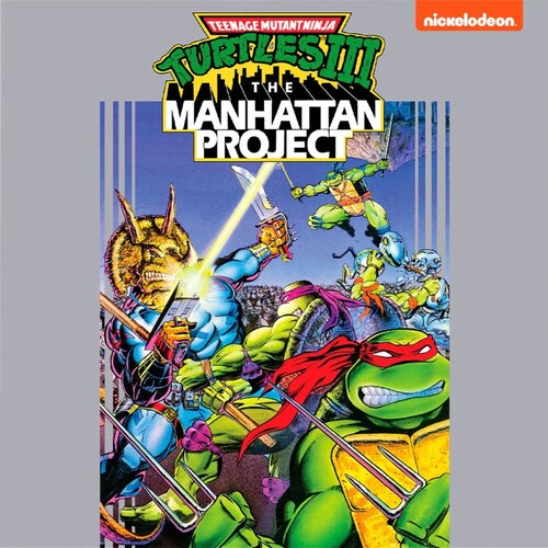 Konami Kukeiha Club - Teenage Mutant Ninja Turtles III: The Manhattan Project (Soundtrack) - Pizza Pie Color in Color Splatter Vinyl