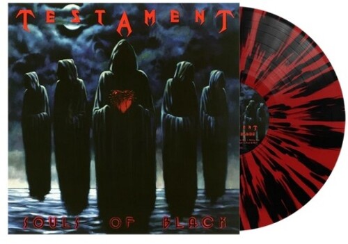Testament - Souls Of Black - Red & Black Splatter Vinyl
