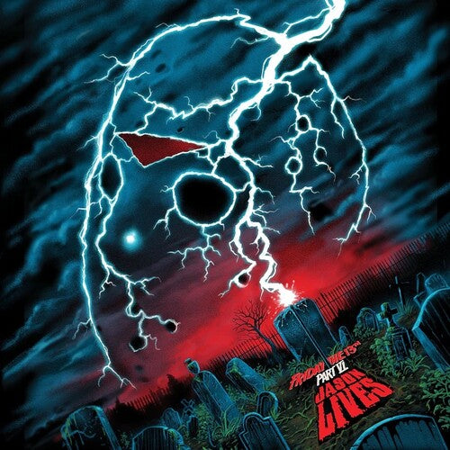 Harry Manfredini - Friday The 13th Part VI: Jason Lives (Soundtrack) - Blue & Pink Swirl Vinyl