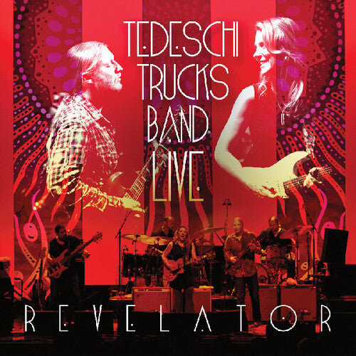 Tedeschi Trucks Band - Live Revelator - Fire Orange with Black Swirl Vinyl