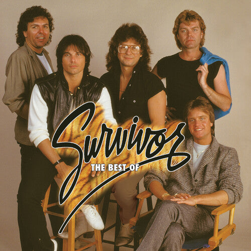 Survivor - The Best Of Survivor - Orange & Red Swirl Vinyl