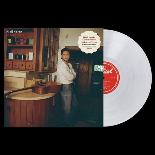 Niall Horan - Dinner Party - Wine Glass Clear Colored Vinyl