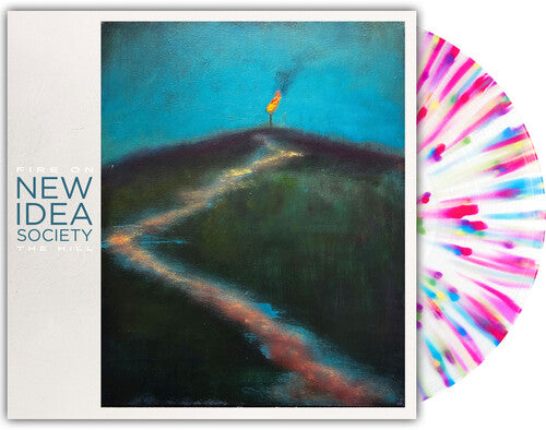 New Idea Society - Fire On The Hill - White with Rainbow Splatter Vinyl