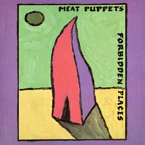Meat Puppets - Forbidden Places - Coke Clear with Yellow Swirl Vinyl - 35th Anniversary Edition