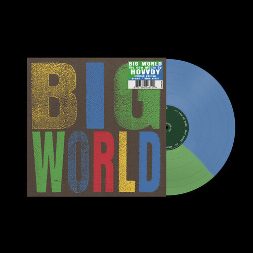 Hovvdy - Big World - Transparent Green + Blue Split Vinyl