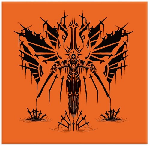 Heaven Pierce Her - Ultrakill Act 2: Imperfect Hatred (Soundtrack) - Orange Haze Onyx Vinyl
