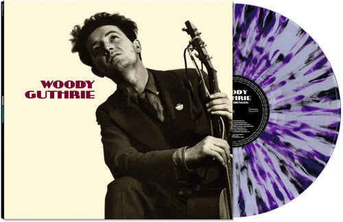 Woody Guthrie - This Machine Kills Fascists - Purple/Clear/Black Splatter Vinyl