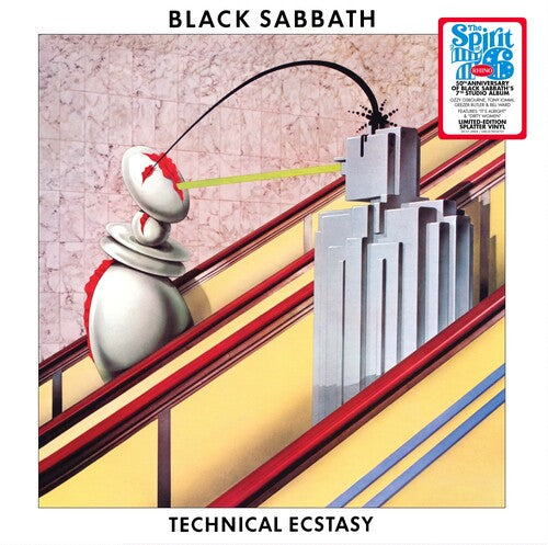 Black Sabbath - Technical Ectasy - Clear with Green/Black Splatter Vinyl - Rhino The Spirit of '76 Summer 2026