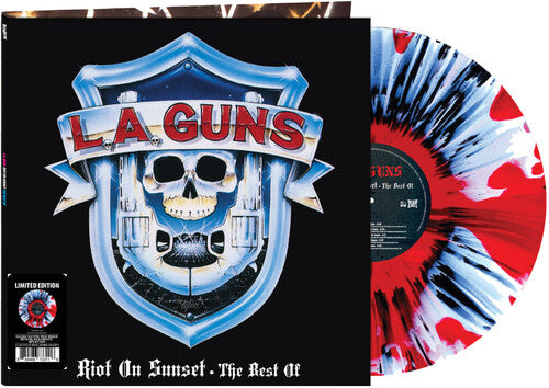 L.A. Guns - Riot On Sunset: The Best Of - Black/Clear/Red/White Haze/Splatter Vinyl
