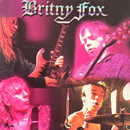 Britny Fox - Long Way To Live - Clear Red Vinyl