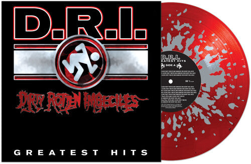 D.R.I. - Greatest Hits - Red/Silver Splatter Vinyl