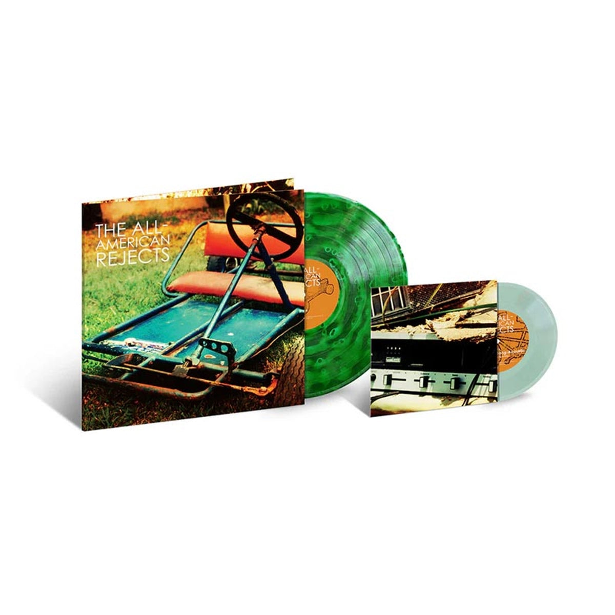 The All-American Rejects - The All-American Rejects - Ghostly Green Vinyl & Coke Bottle 7''