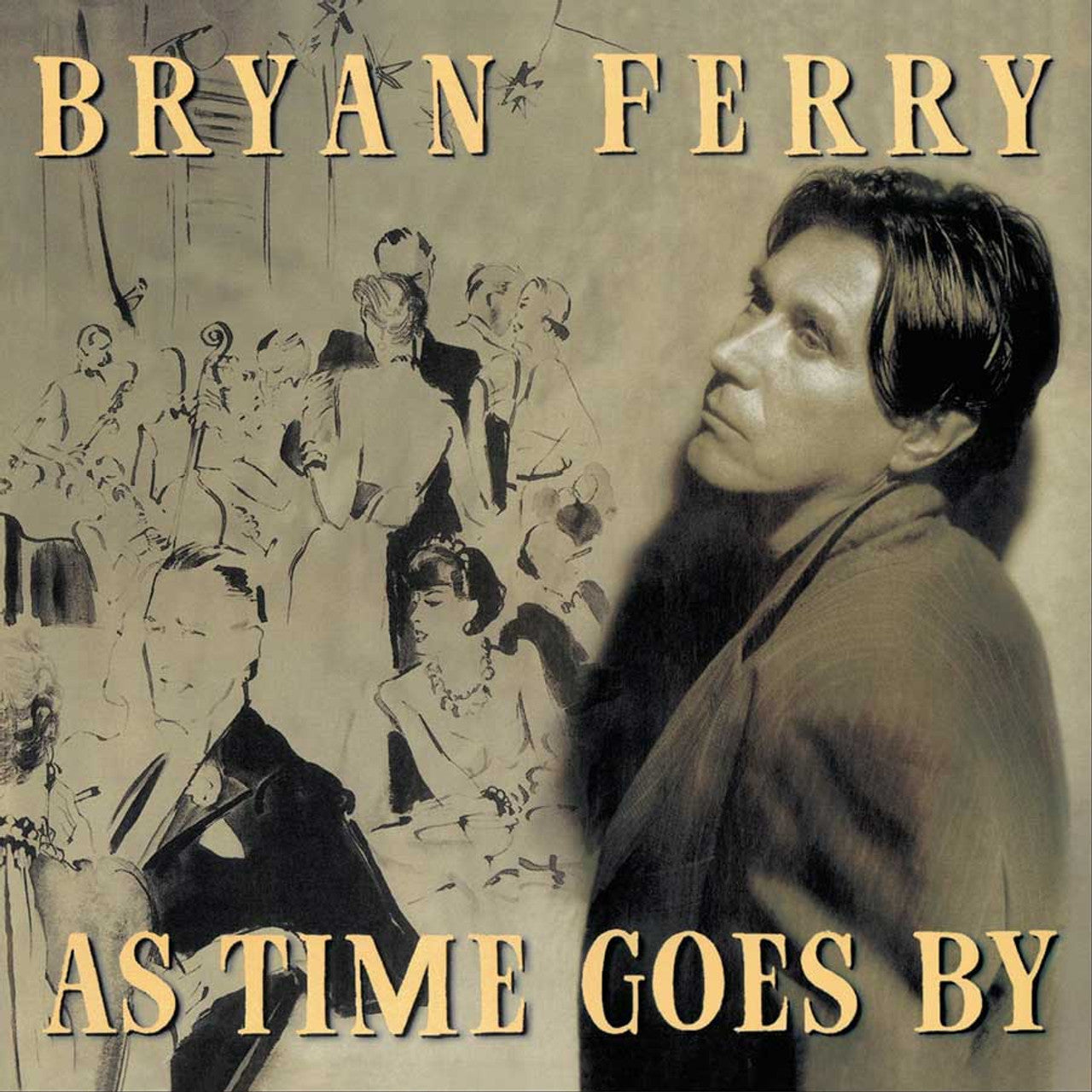 Bryan Ferry - As Time Goes By - Honey Gold Vinyl