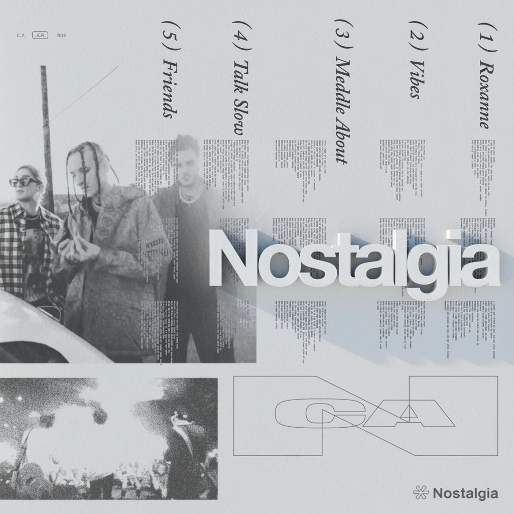 Chase Atlantic - Nostalgia - 12" - White Vinyl