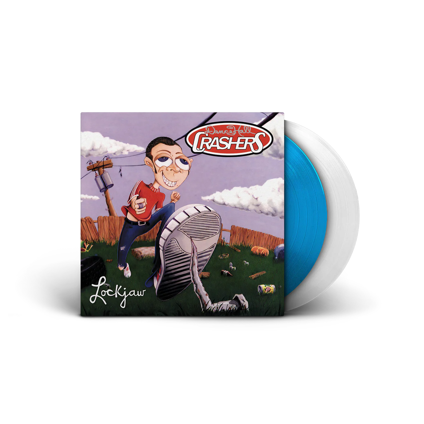 Dance Hall Crashers - Lockjaw - Blue & White Vinyl