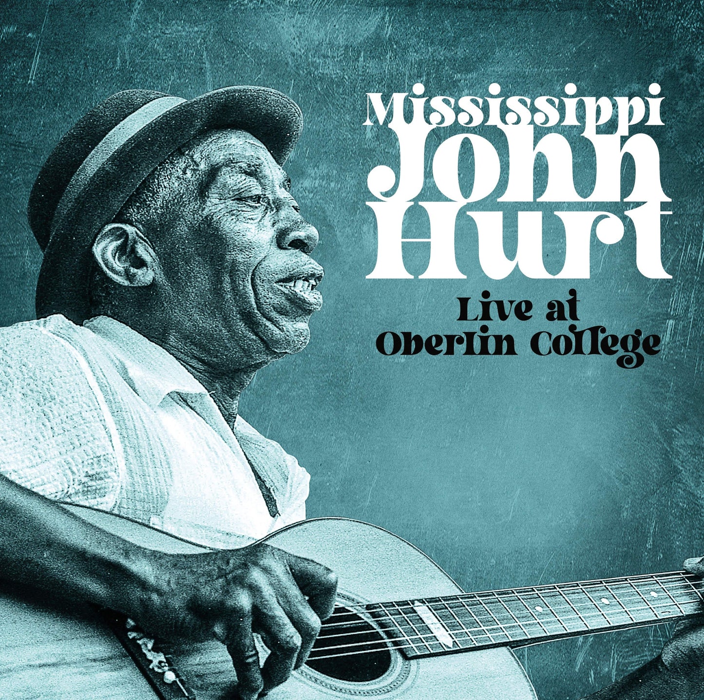 Mississippi John Hurt - Live At Oberlin College 1965 - Translucent Turquoise Vinyl