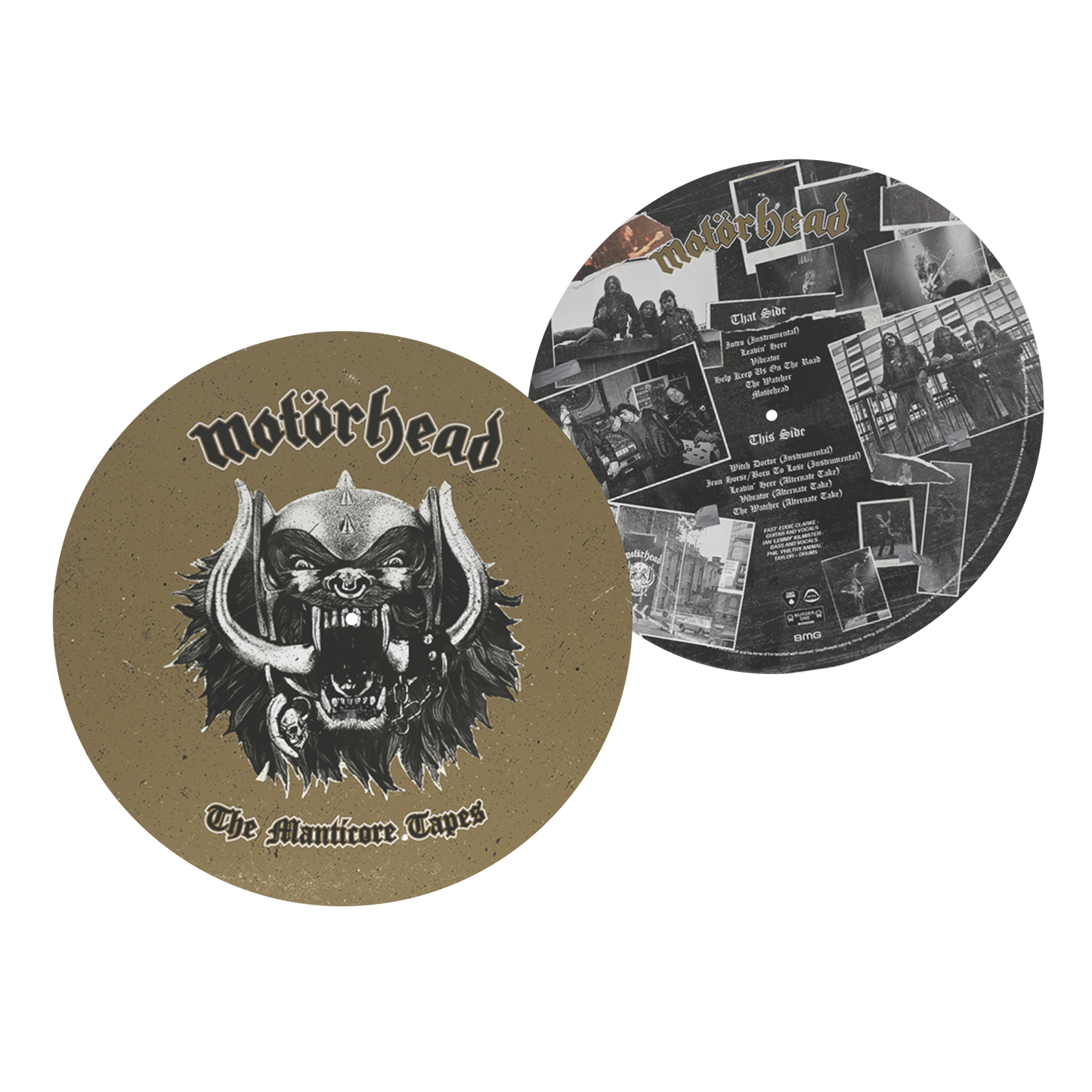 Motorhead - The Manticore Tapes - Picture Disc