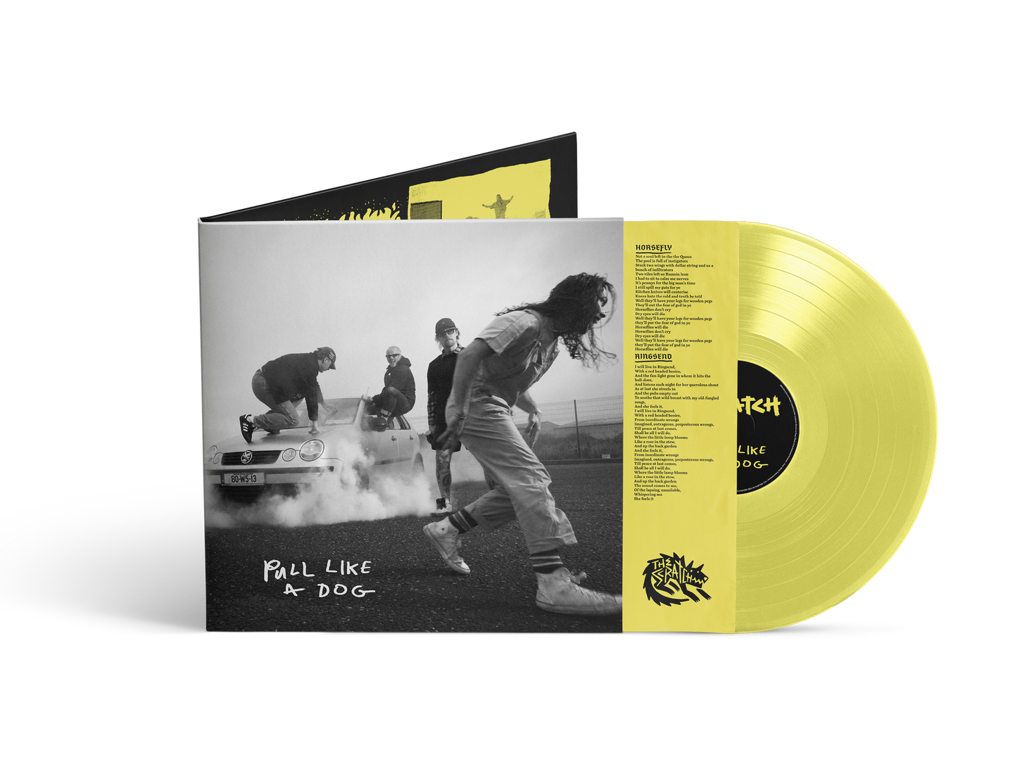 Scratch, The - Pull Like A Dog - Transparent Yellow Vinyl