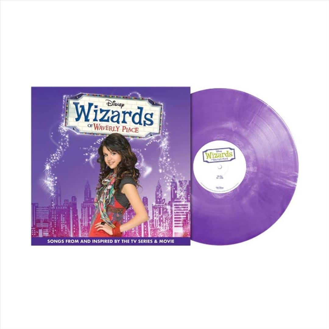 Various Artists - Wizards Of Waverly Place (Songs From & Inspired by the TV Series & Movie) - Purple/White Swirl Vinyl