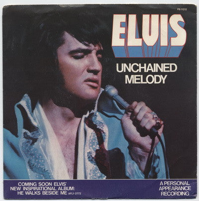 Elvis Presley - Unchained Melody - 45 - Used